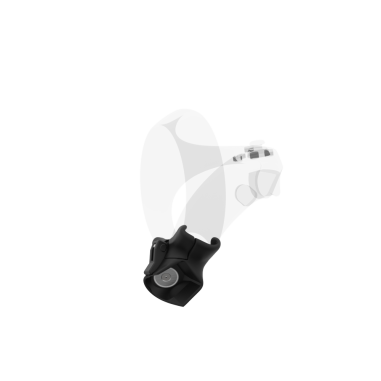 Left view of Right hand Grey PLA cups Controller mount spare parts for PSVR 2 with Detachable Attachment