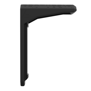 Side view of a carbon MK2 stock spare part without slider