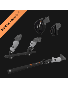 bundle for meta quest 3 3S new players with vr gunstock and golf club and comfort security straps grips