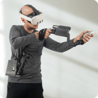 ProVolver Haptic Pistol for VR FPS